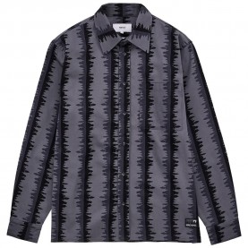 риза,с,дълъг,ръкав,мъжки,ризи,makia,shoreline,long,sleeve,shirt,grey