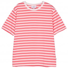 тениска,дамски,тениски,makia,verkstad,short,sleeve,t,shirt,coral,off,white,(red)