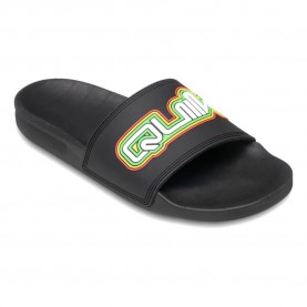 мъжки,джапанки,и,чехли,quiksilver,rivi,wordmark,ii,slides,black,rasta,(black)