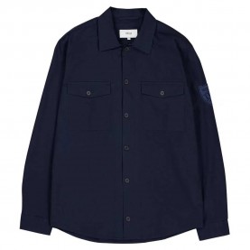 риза,с,дълъг,ръкав,мъжки,ризи,makia,hifk,solid,long,sleeve,shirt,blue