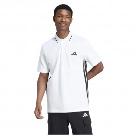 мъжки,блузи,с,яка,adidas,essentials,3,stripes,piqué,short,sleeve,polo,white,(white,black)