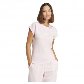 тениска,дамски,тениски,adidas,essentials,linear,cotton,short,sleeve,t,shirt,clear,pink,white,(pink)