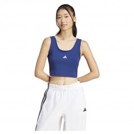 потник,дамски,топове,adidas,essentials,small,logo,cotton,lifestyle,sleeveless,top,blue,(dark,blue,white)