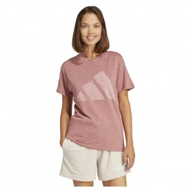 Тениска Adidas Essentials Winners short sleeve T-shirt - Pink (Warm Clay / White) тениска,дамски,тениски,adidas,essentials,winners,short,sleeve,t,shirt,pink,(warm,clay,white)