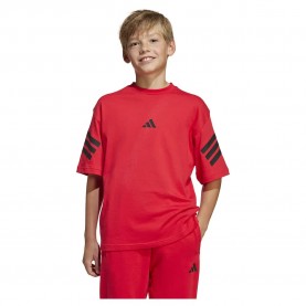 тениска,детски,тениски,adidas,future,icons,3,stripes,short,sleeve,t,shirt,pure,ruby,black,(red)