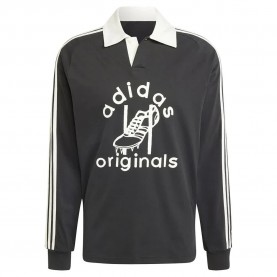 мъжки,блузи,с,яка,adidas,originals,rugby,long,sleeve,polo,black