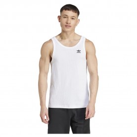 тениска,мъжки,тениски,adidas,originals,trefoil,essentials,sleeveless,t,shirt,white,(white)