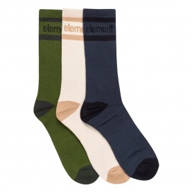 чорапи,мъжки,чорапи,element,clearsight,3.0,socks,3,pairs,multicolor,(blue,oat,rifle,green)