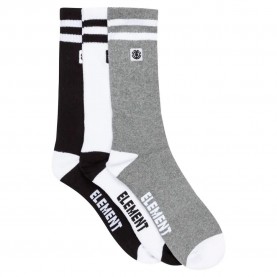 чорапи,мъжки,чорапи,element,clearsight,socks,3,pairs,multicolor,(black,white,grey,htr)