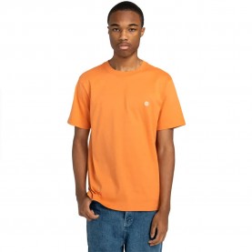тениска,мъжки,тениски,element,crail,short,sleeve,t,shirt,coral,gold,(orange)