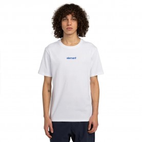 тениска,мъжки,тениски,element,simple,logo,short,sleeve,t,shirt,optic,white,(white)