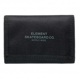 портфейли,и,портмонета,element,skateboard,co,trifold,wallet,flint,black,(black)