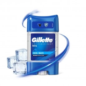 хигиена,тяло,gillette,clear,gel,cool,wave,deodorant,70m,clear,(multicolor)