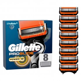 бръснене,gillette,fusion,proglide,power,spare,parts,8,units,orange,(multicolor)