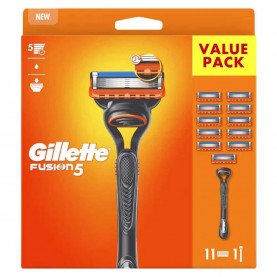 бръснене,gillette,fusion5,spare,parts,manual,11,units,orange,(multicolor)
