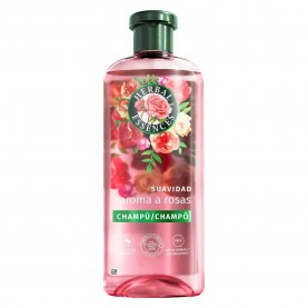 хигиена,тяло,herbal,essences,pink,softening,shampoo,350ml,clear,(multicolor)