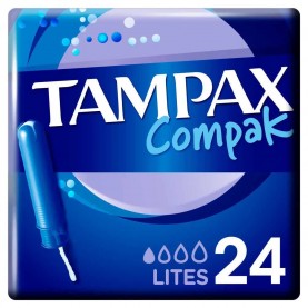 хигиена,тяло,tampax,compak,lites,tampons,24,units,blue,(multicolor)
