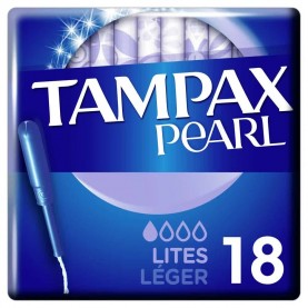 хигиена,тяло,tampax,pearl,lites,tampons,18,units,blue,(multicolor)