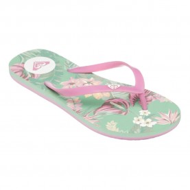 джапанки,дамски,сандали,и,чехли,roxy,by,the,sea,flip,flops,green,pink,(green)