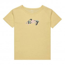 тениска,детски,тениски,roxy,day,and,night,short,sleeve,t,shirt,yellow,(impala)