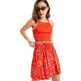пола,дамски,поли,и,рокли,roxy,flowing,love,short,skirt,red