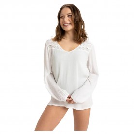 дамски,блузи,дамски,ризи,roxy,is,daily,switch,long,sleeve,blouse,white