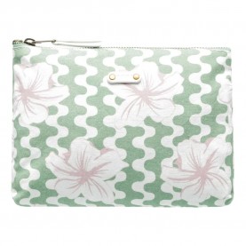 канцеларски,принадлежности,roxy,pouch,pencil,case,green,(basil,party,waves,yw)