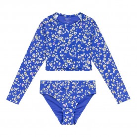 детски,бански,костюми,roxy,shadow,floral,crop,lycra,bikini,blue