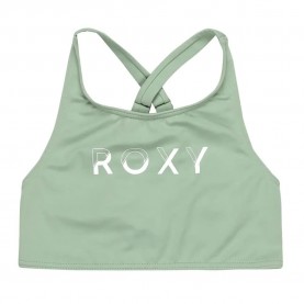 детски,бански,костюми,roxy,solid,active,rg,crop,top,bikini,green