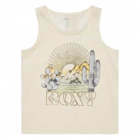 тениска,детски,тениски,roxy,there,is,life,vintage,sleeveless,t,shirt,beige,(egret)