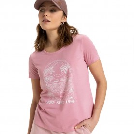 тениска,дамски,тениски,roxy,surfclassic,ss,short,sleeve,t,shirt,orchid,smoke,(pink)