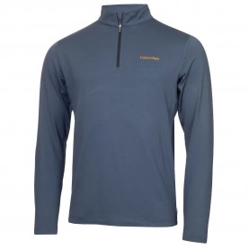 блуза,мъжки,пуловери,calvin,klein,golf,newport,half,zip,sweatshirt,engine,blue,(blue)