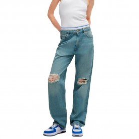 Дънки HUGO Elyah BLUE jeans - Blue (Turquoise/Aqua) дънки,мъжки,панталони,дамски,панталони,hugo,elyah,blue,jeans,blue,(turquoise,aqua)