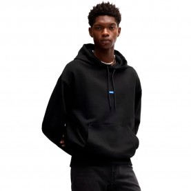 Суичър HUGO Nalonso BLUE hoodie - Black (Black) суичър,мъжки,пуловери,hugo,nalonso,blue,hoodie,black,(black)