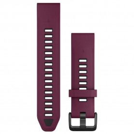 други,аксесоари,garmin,quickfit®,20,silicone,strap,merlot,graphite,(purple)