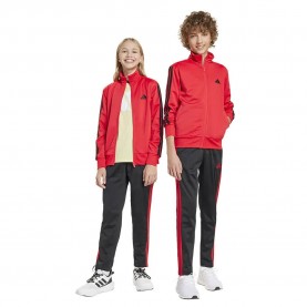 анцуг,детски,анцузи,adidas,essentials,3,stripes,climacool,tracksuit,pure,ruby,black,(red,black)