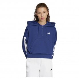 суичър,дамски,блузи,adidas,essentials,3,stripes,french,terry,hoodie,blue