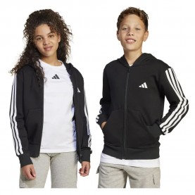 блуза,детски,блузи,adidas,essentials,full,zip,sweatshirt,black