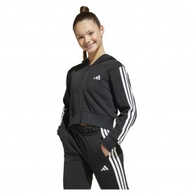 блуза,детски,блузи,adidas,essentials,full,zip,sweatshirt,black,white,(black)