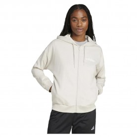 блуза,дамски,блузи,adidas,essentials,linear,french,terry,full,zip,sweatshirt,wonder,alumina,white,(white)