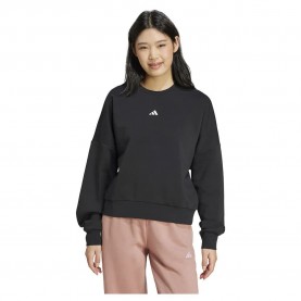 блуза,дамски,блузи,adidas,essentials,small,logo,feelcozy,sweatshirt,black,white,(black)