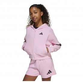 блуза,детски,блузи,adidas,future,icons,3,stripes,full,zip,sweatshirt,true,pink,black,(pink)