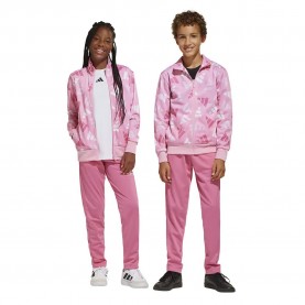 анцуг,детски,анцузи,adidas,seasonal,essentials,logo,celebration,tricot,tracksuit,light,pink,(pink)