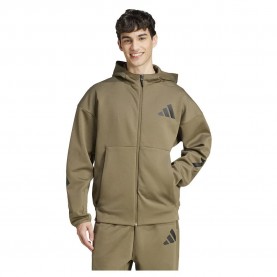 блуза,мъжки,пуловери,adidas,z.n.e,full,zip,sweatshirt,olive,strata,(brown)
