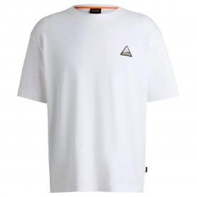 тениска,мъжки,тениски,boss,fishpatch,01,short,sleeve,t,shirt,white