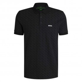 BOSS Paddy Striped C 10268875 01 short sleeve polo - Black (Black) дамски,блузи,с,яка,мъжки,блузи,с,яка,boss,paddy,striped,c,10268875,01,short,sleeve,polo,black,(black)
