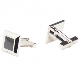 бижутерия,boss,pyramidinsert,01,cufflinks,silver