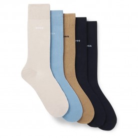 чорапи,мъжки,чорапи,boss,rs,uni,01,socks,5,pairs,open,miscellaneous,(multicolor)