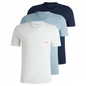мъжко,бельо,hugo,10268102,01,short,sleeve,base,layer,3,units,multicolor