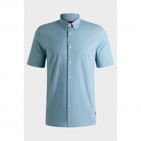 риза,с,къс,ръкав,мъжки,ризи,hugo,ebor,01,short,sleeve,shirt,blue